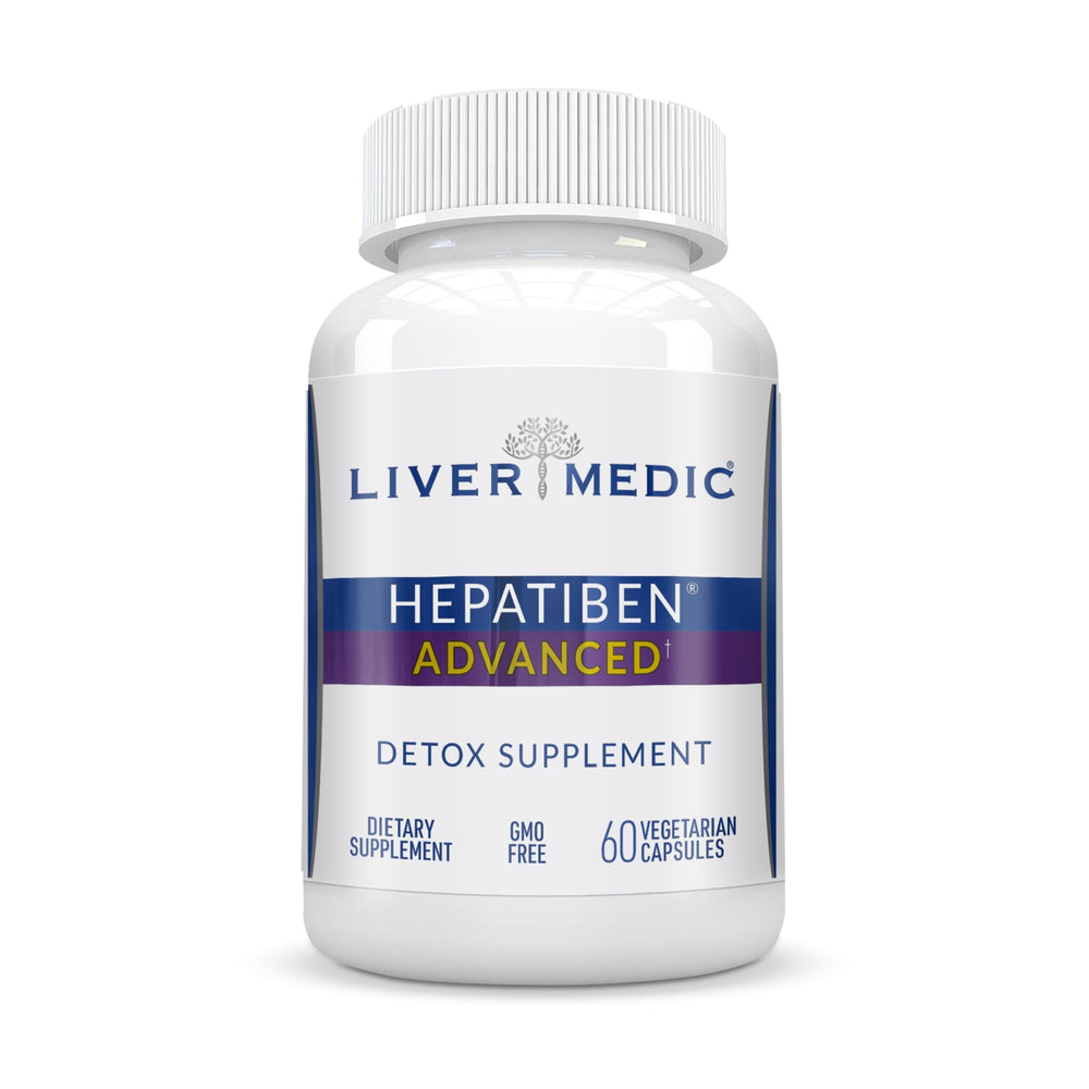 Hepatiben Liver Detox Cleanse 60-count bottle – hero image