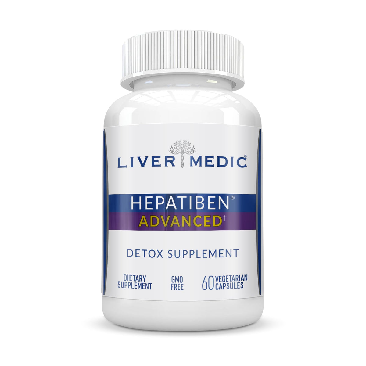 Hepatiben Liver Detox Cleanse 60-count bottle – hero image