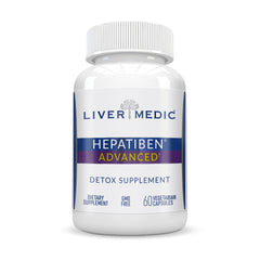 Hepatiben Liver Detox Cleanse 60-count bottle – hero image