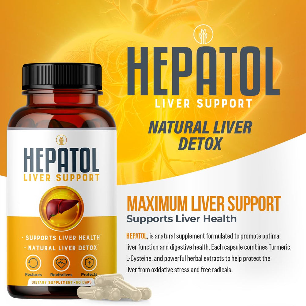 Hepatol turmeric-infused capsule image showcasing antioxidant-rich herbal blend.