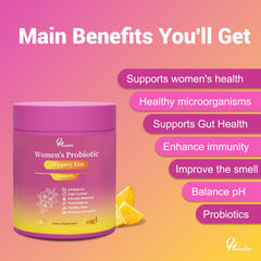 Ingredients showing prebiotics and Lactobacillus in gummies