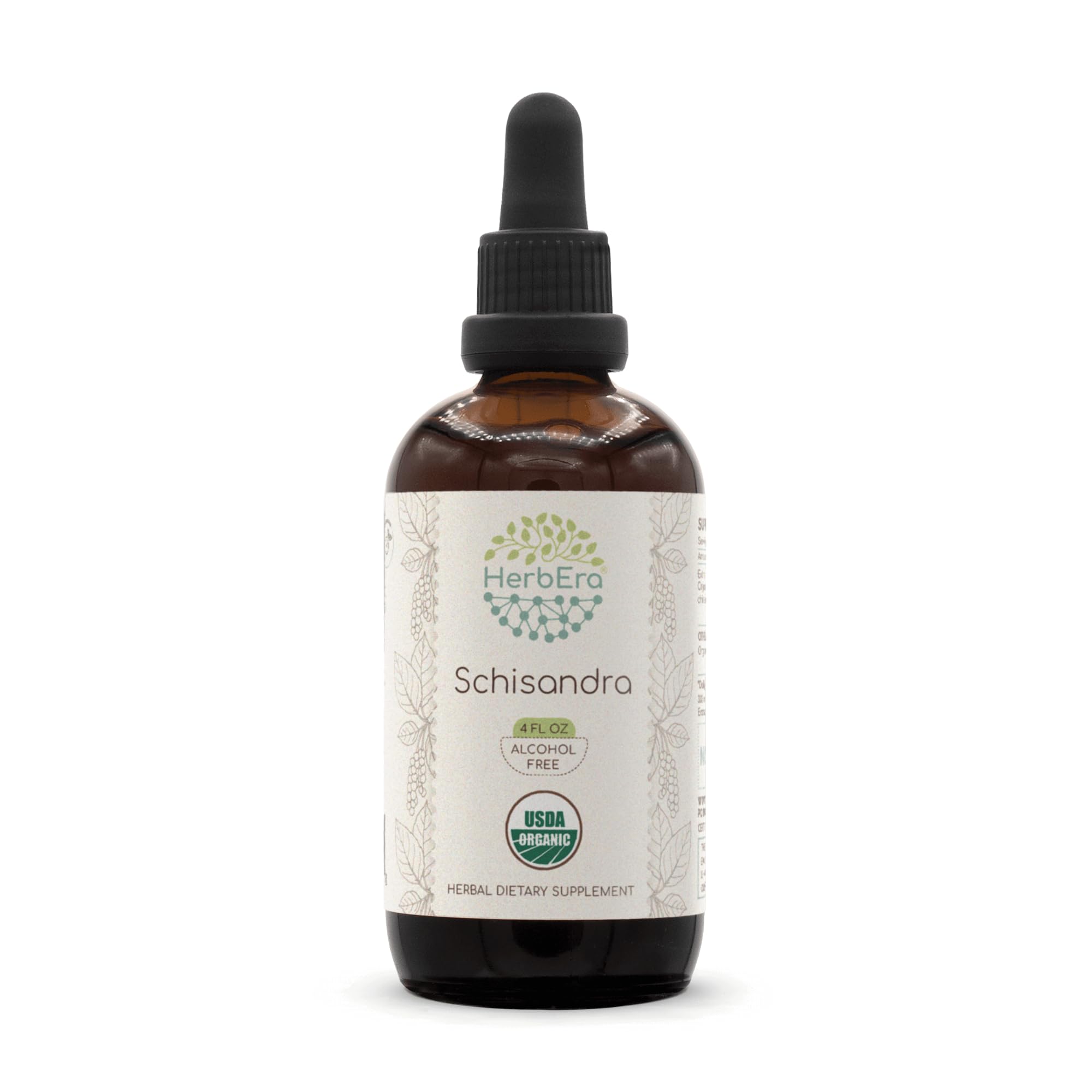 HerbEra Schisandra B120 tincture bottle (4 oz)
