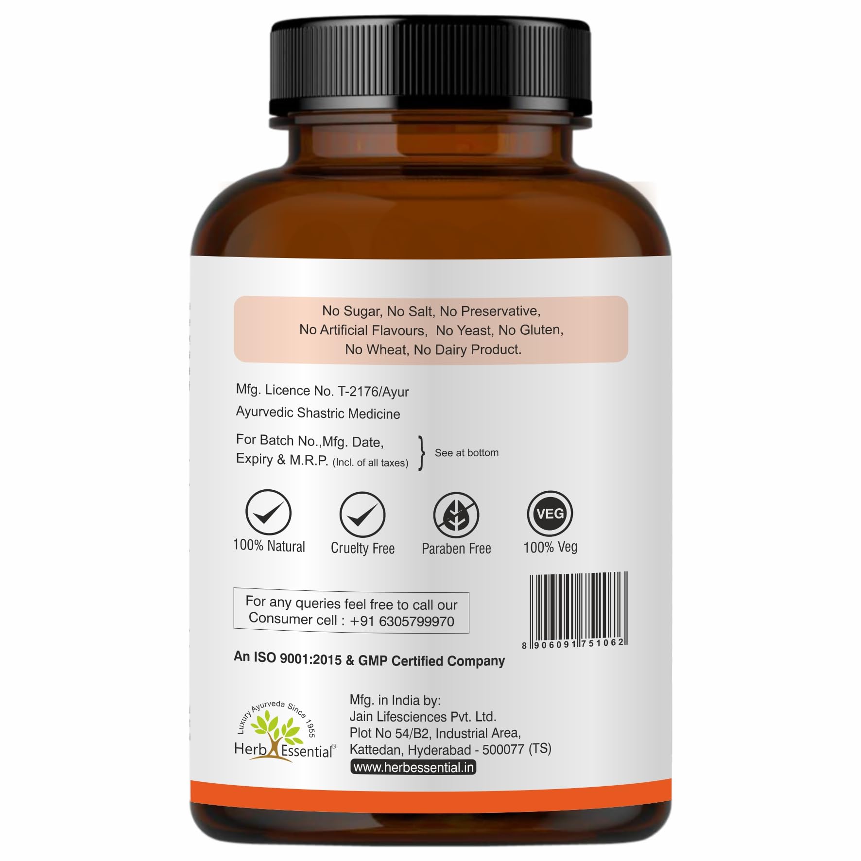 Ingredients highlight: Organic Papaya-based enzyme tablets