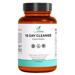 Bottle of Herb Vitality 15-Day Colon Cleanse