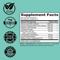 Clean-label vegan non-GMO formula illustration