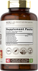 Product packaging close-up with label