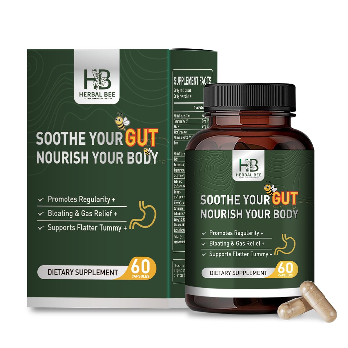 Product cover image for Herbal BEE Gut Health