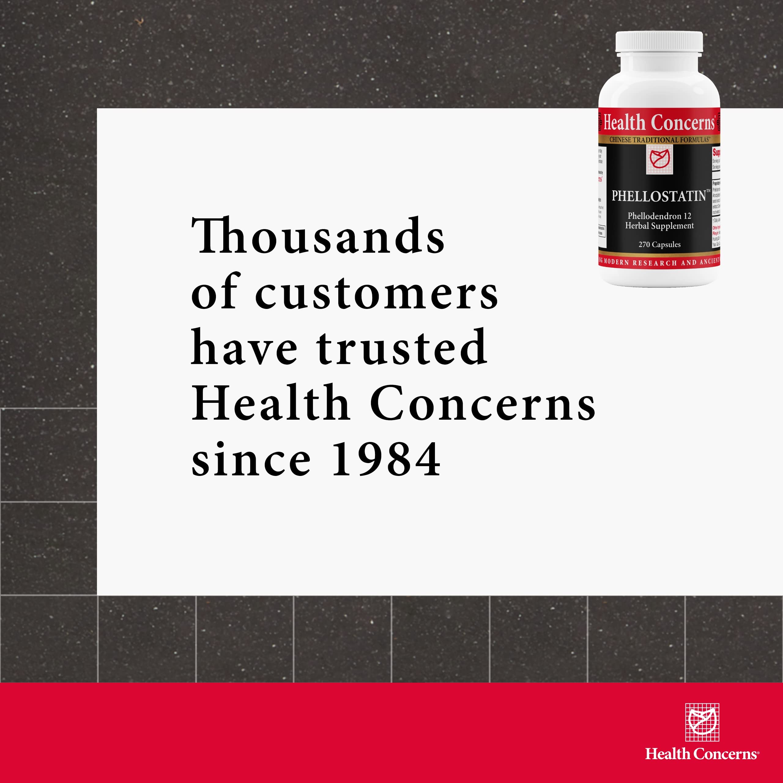 Herbal blend ingredients featured in Health Concerns Phellostatin