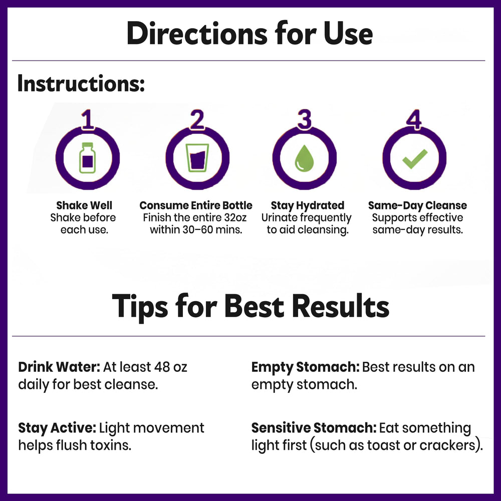 Herbal Clean Qcarbo32 ingredients list features psyllium husk and triphala.