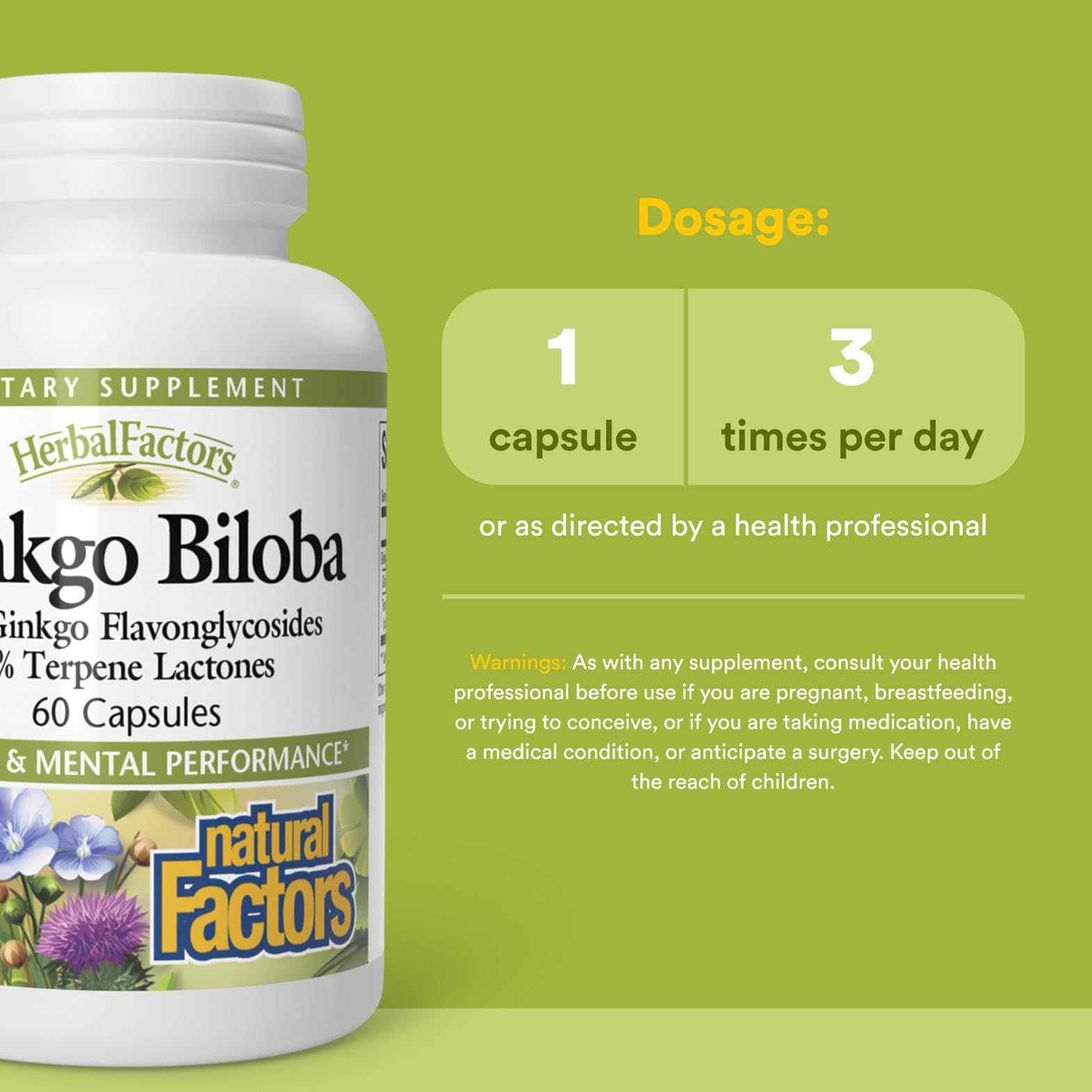HerbalFactors packaging and bottle on white background