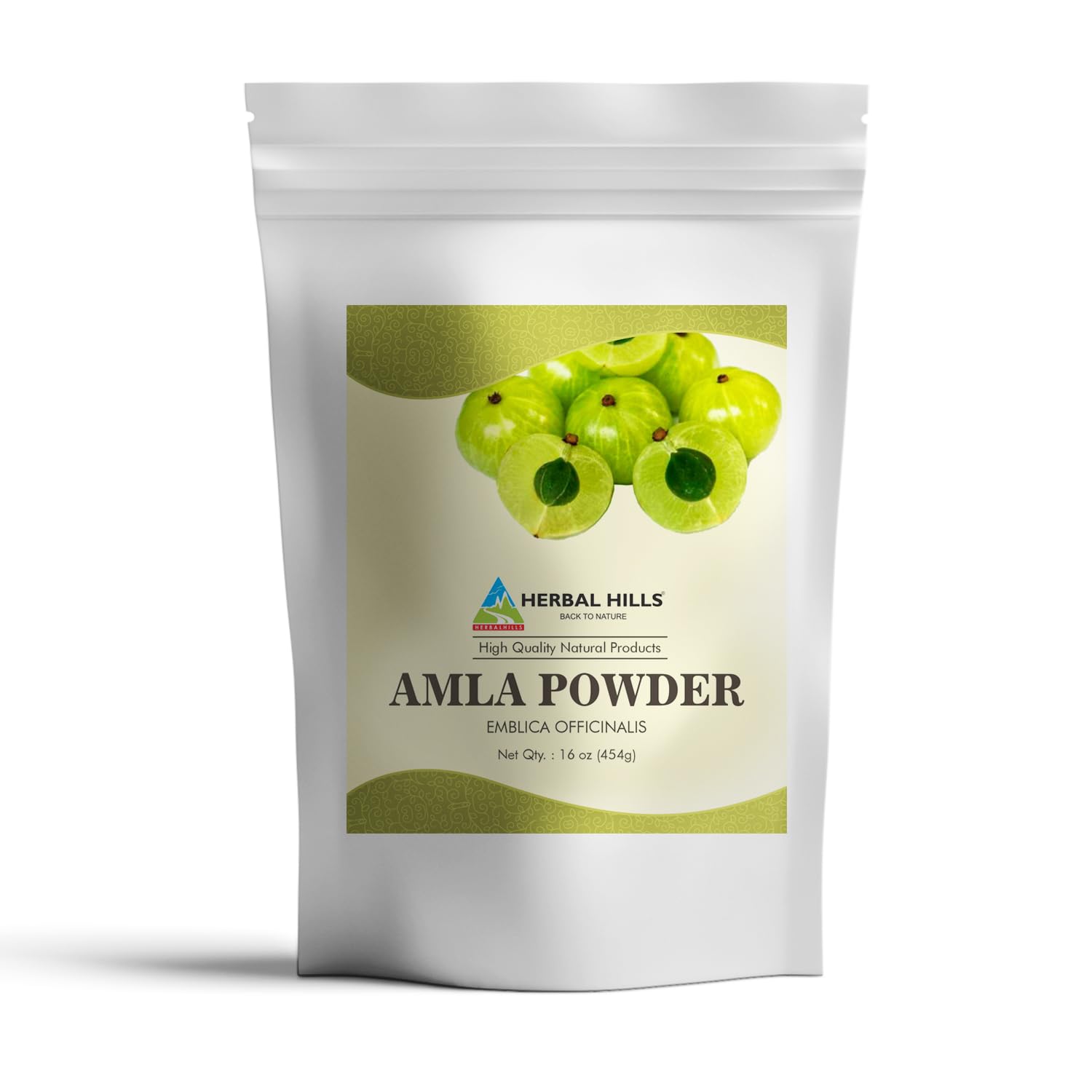 Herbal Hills Amla Powder 454 g jar