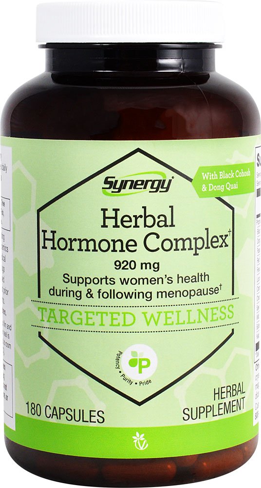 Bottled Herbal Hormone Complex for menopause support