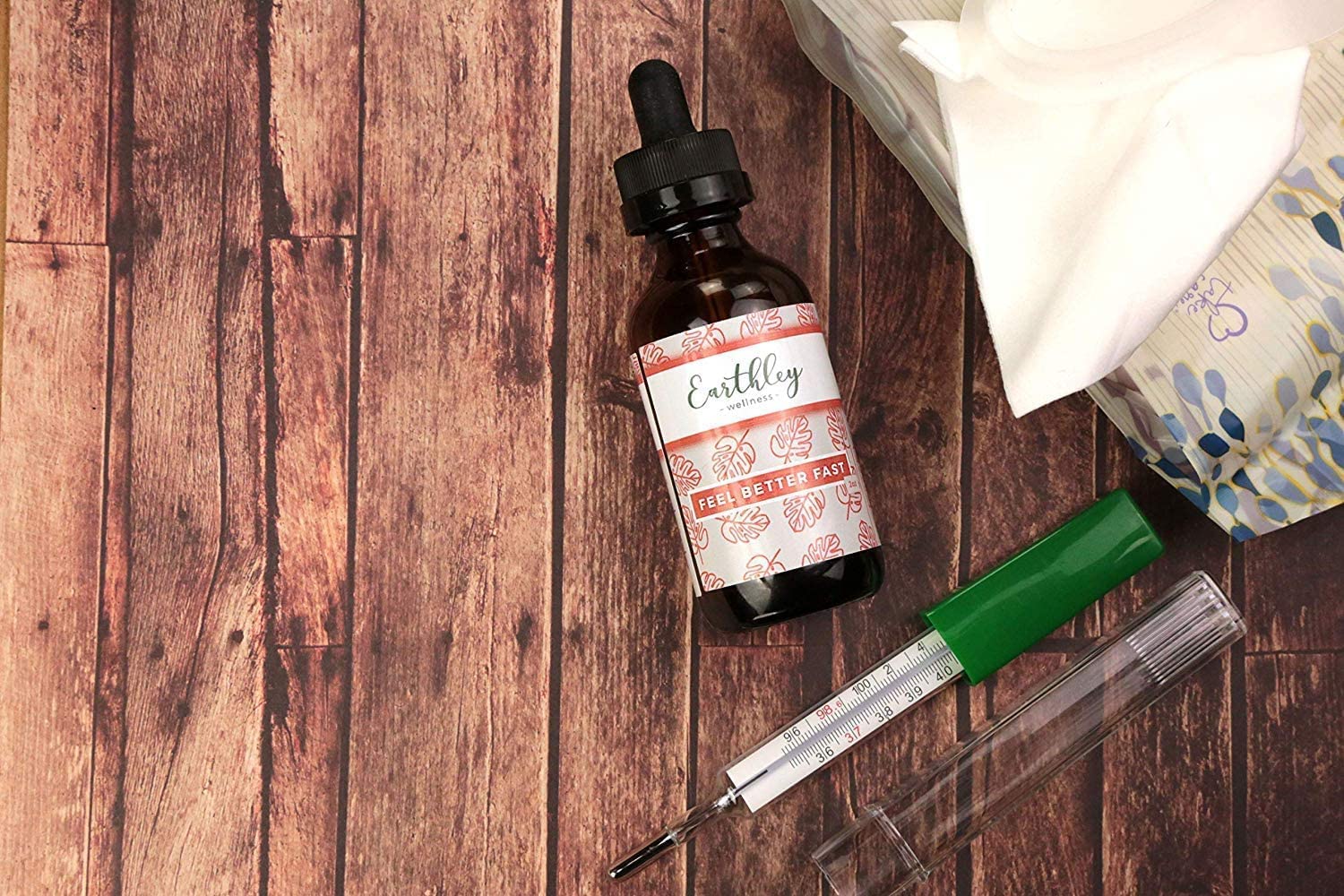 Herbal ingredients collection featuring Echinacea, Fennel, Astragalus, Elder Flower and Cinnamon