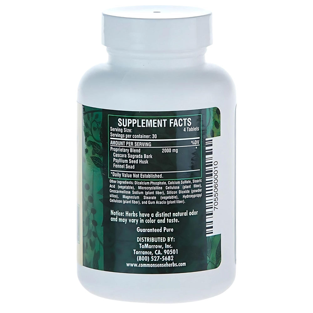 Herbal Lax packaging box close-up