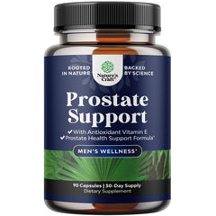 Bottle of Herbal Prostate Supplement for Men - 90 capsules