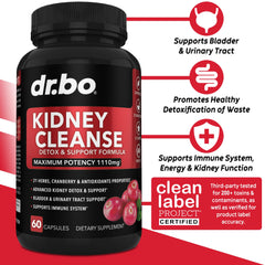Herbal renal blend with buchu and uva ursi for kidney support