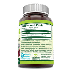 Grapeseed extract capsules and bottle