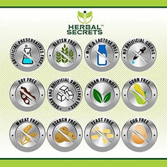 Ingredients panel for Herbal Secrets St. John's Wort 700 mg