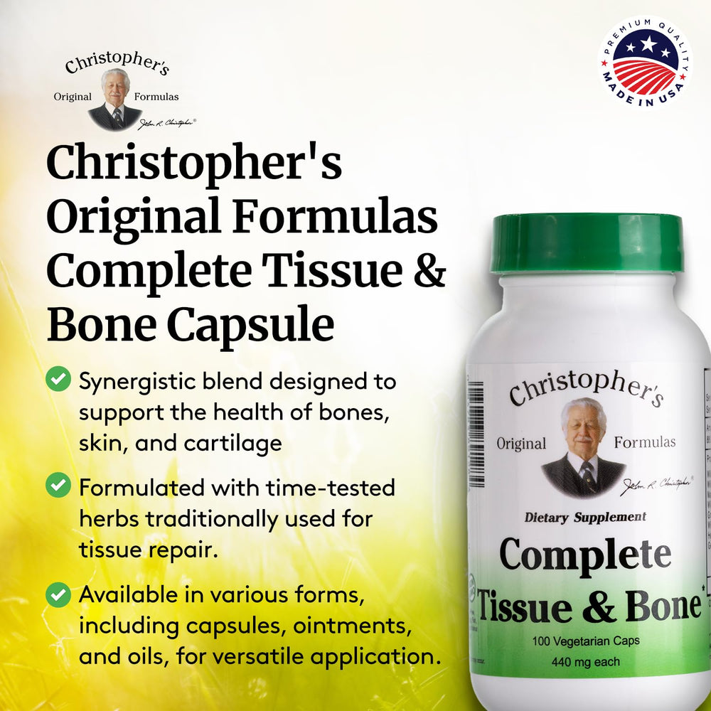 Herbal blend supporting bones, cartilage, and connective tissue
