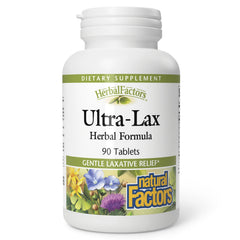 HerbalFactors Ultra-Lax bottle front label