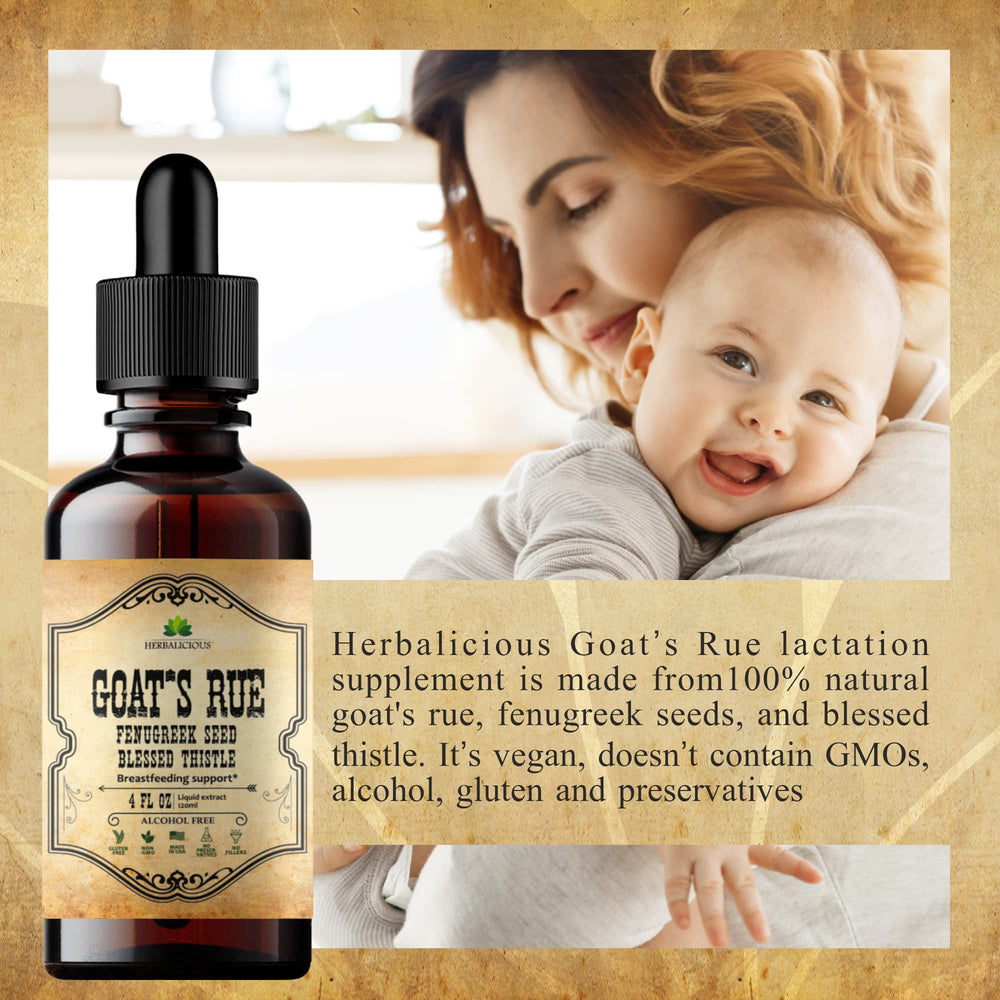 Ingredients: goat's rue, fenugreek seeds, blessed thistle