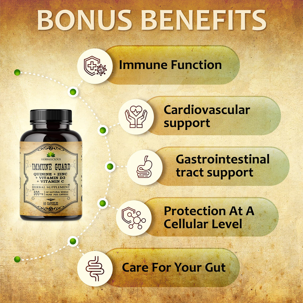 Single 500 mg quinine capsule on white background