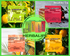 Herbalife Liftoff Tropical Fruit Force 6-tablet package