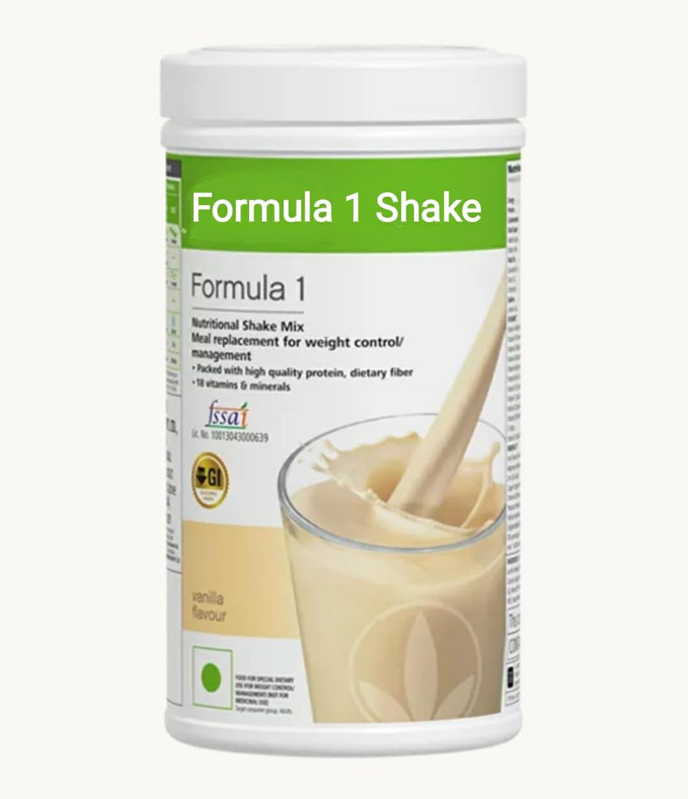 Herbalife PDM Vanilla shake served in a glass suggests a satisfying, convenient option.