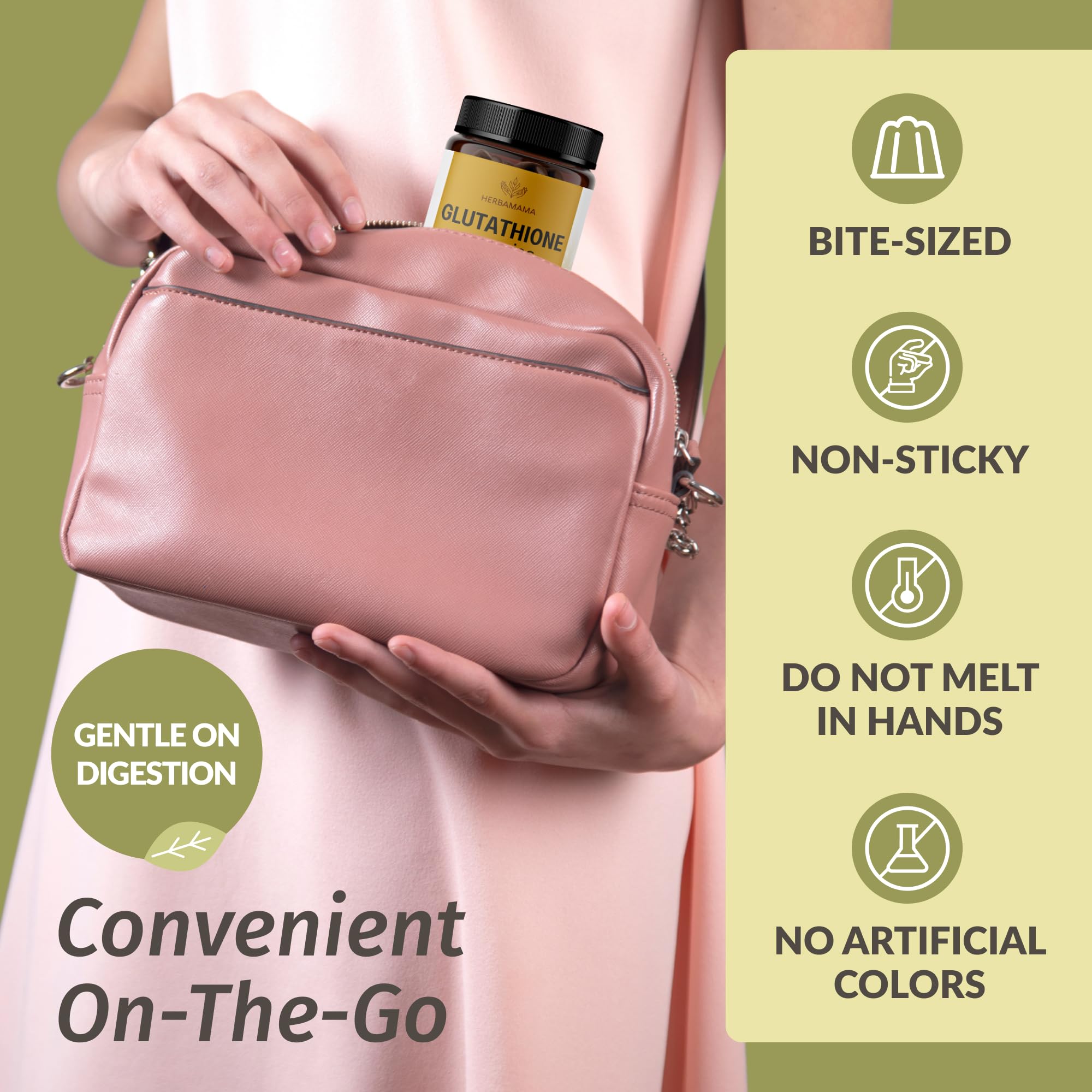 On-the-go convenient bite-sized gummies