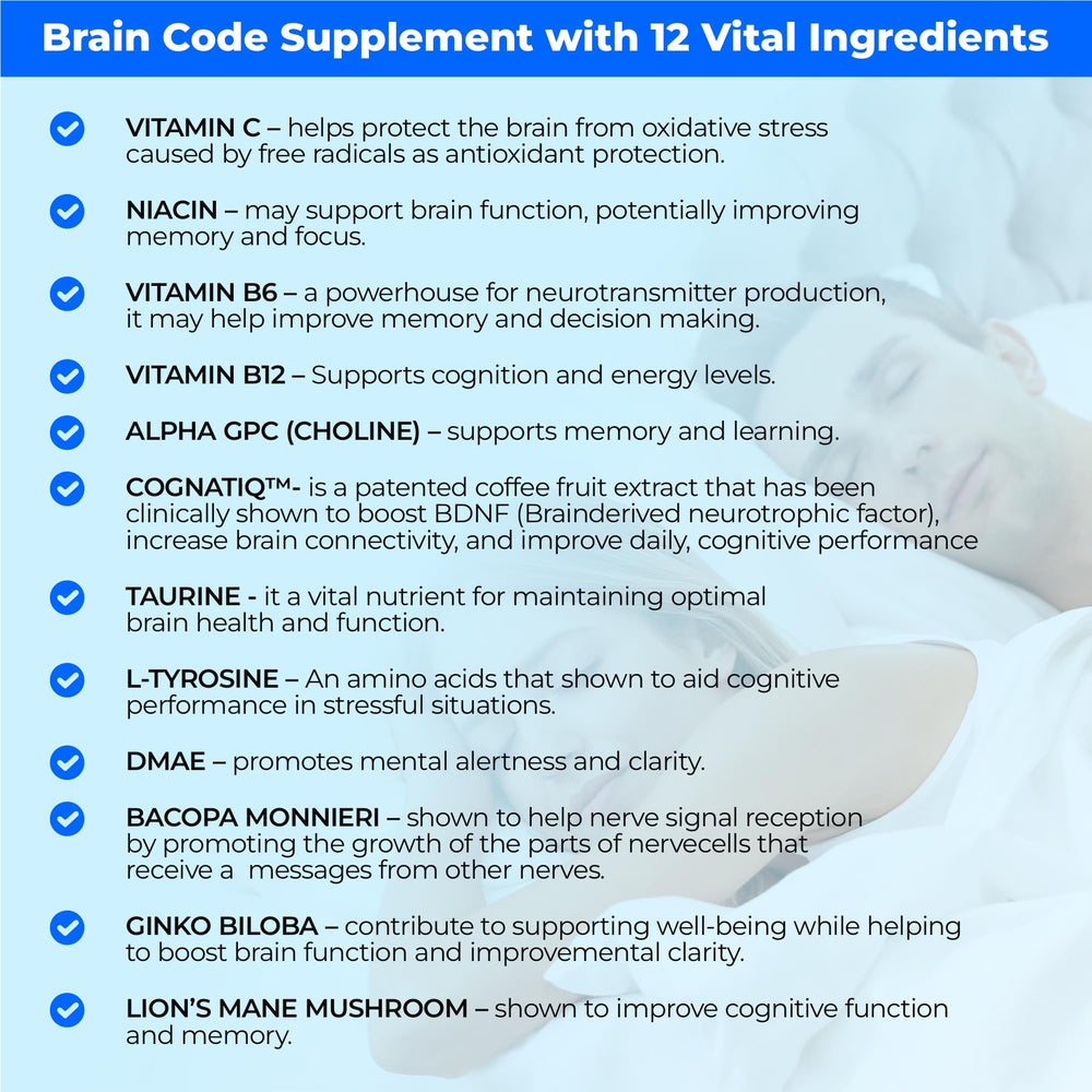 Alpha GPC and other nootropic ingredients