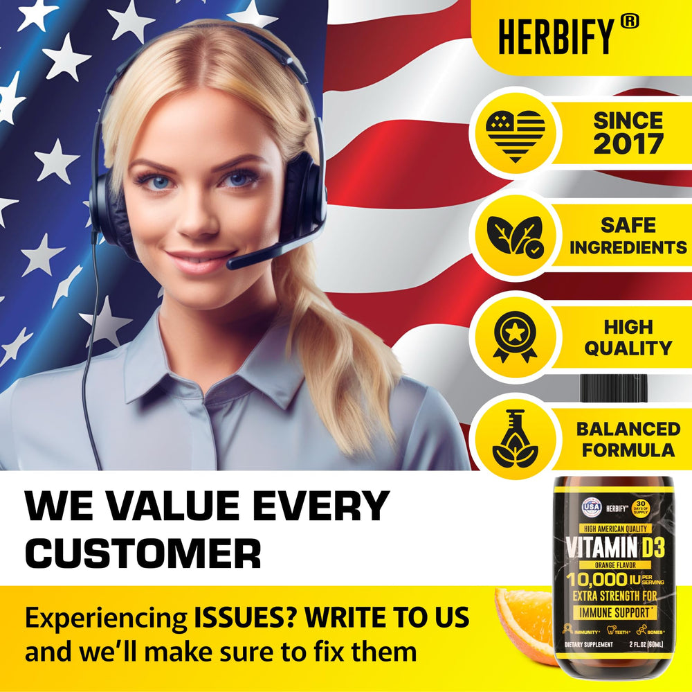 Vitamin D3 sunshine replacement liquid drops