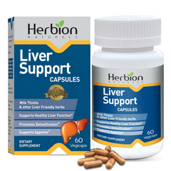 Liver Support with Milk Thistle 60 Vegicaps product shot