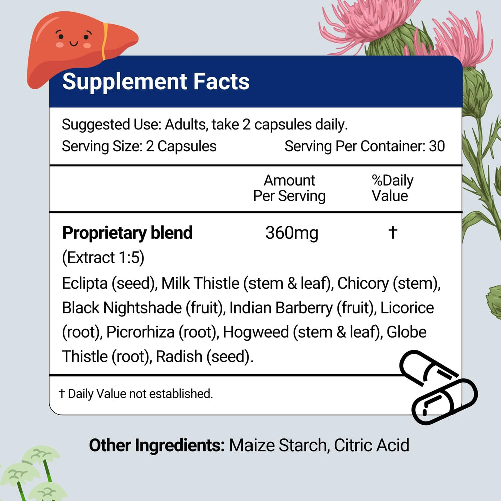 Herbion Naturals Liver Support packaging