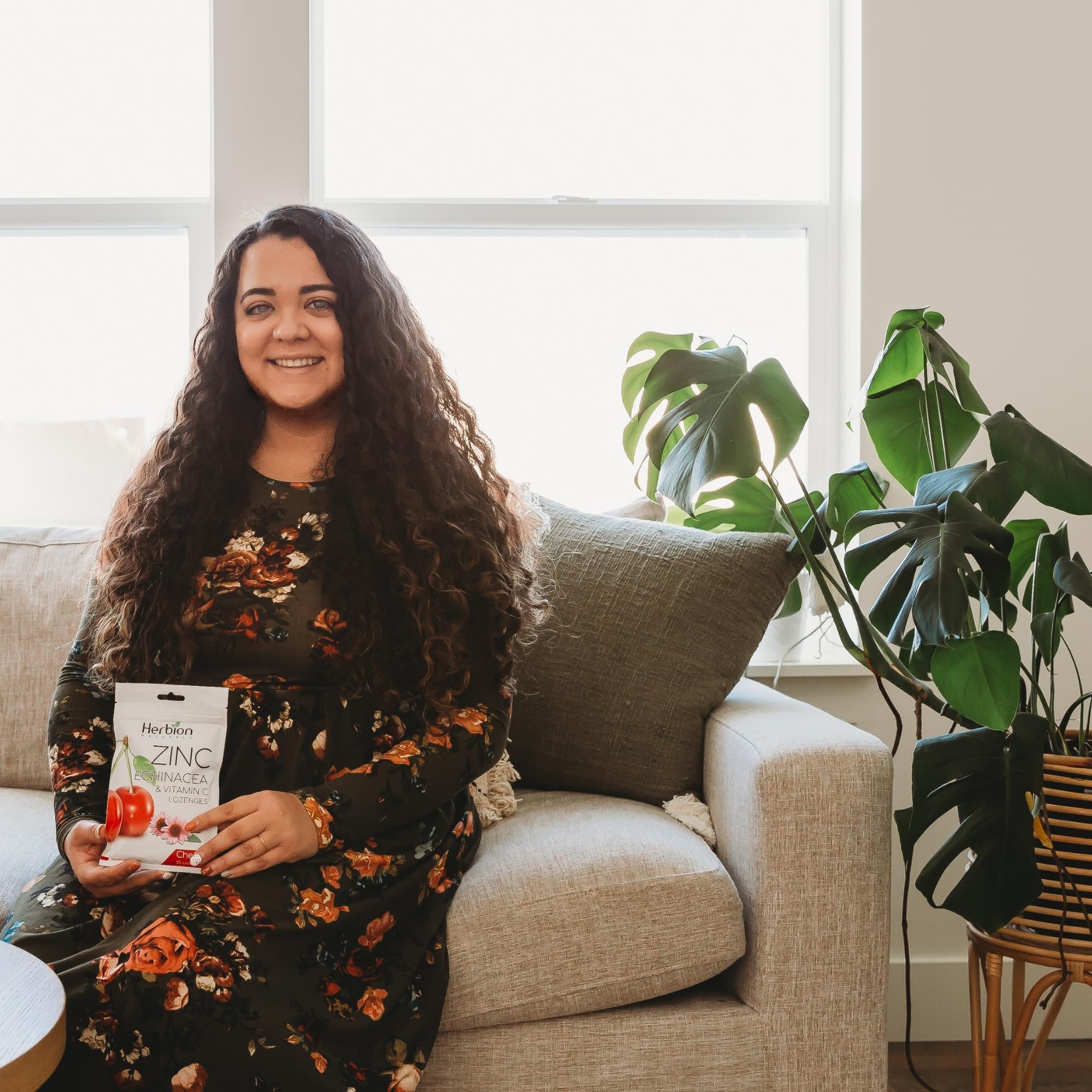 Made in the USA label on HERBION Naturals packaging