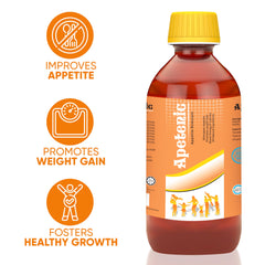 Two bottles of Herboganic Apetenic Syrup - Pack of 2