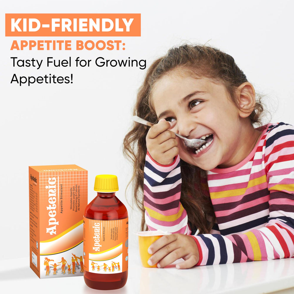 Herboganic Apetenic bottle with cap and glass