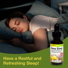 Packaging and bottle of HERBS ETC. Deep Sleep