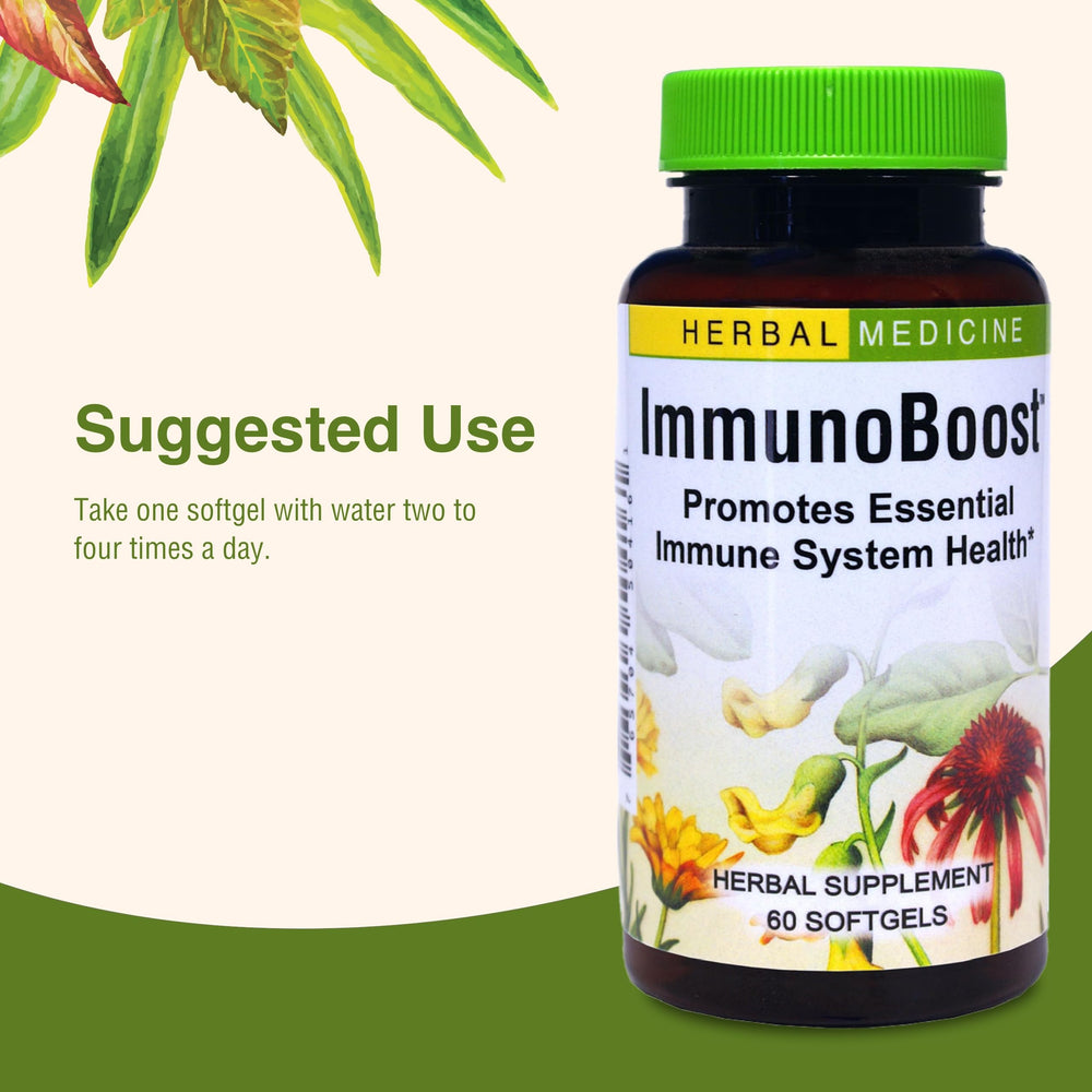 Usage instructions for Immunoboost softgels