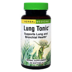 Herbs Etc. Lung Tonic bottle – front view
