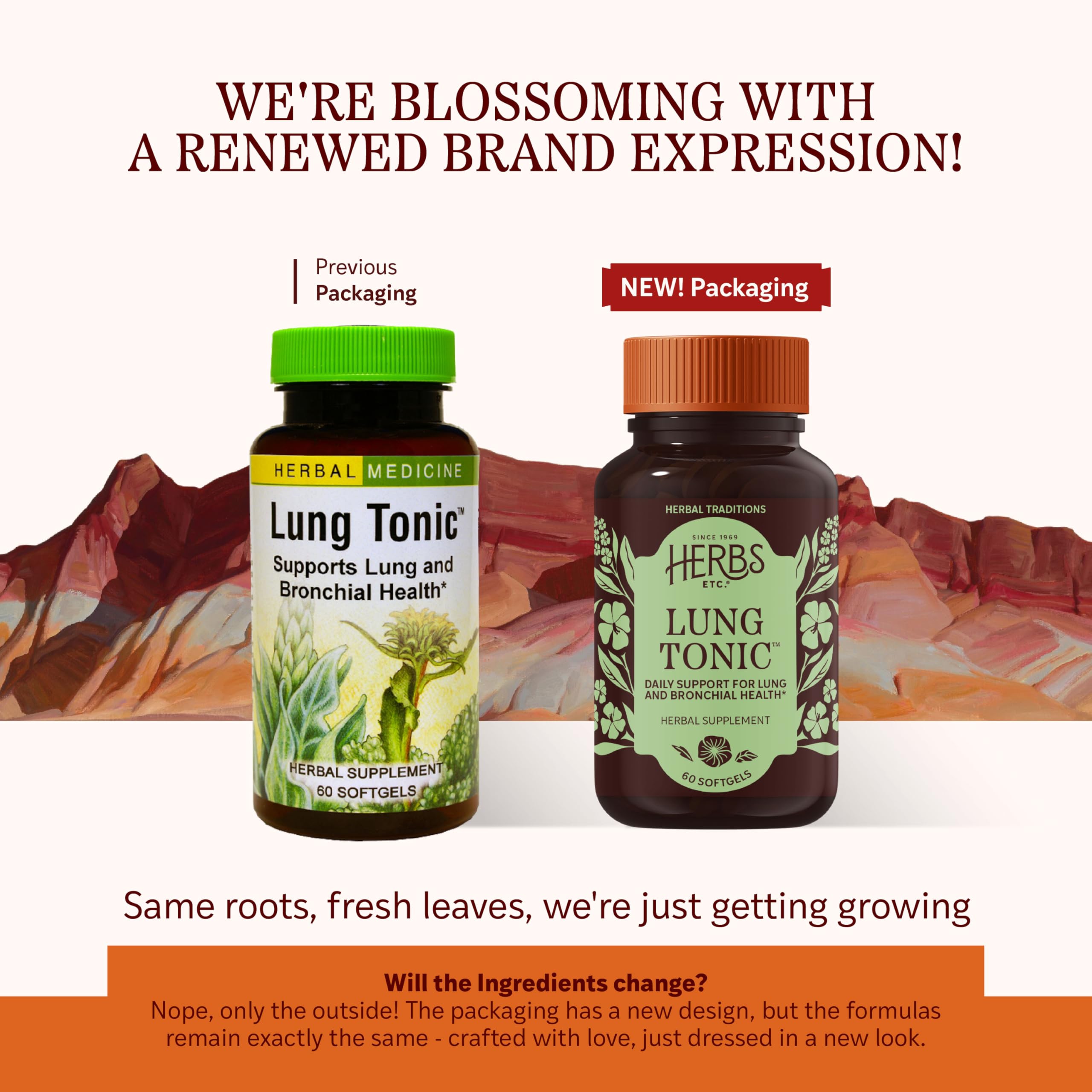 Lung Tonic bottle with label close-up