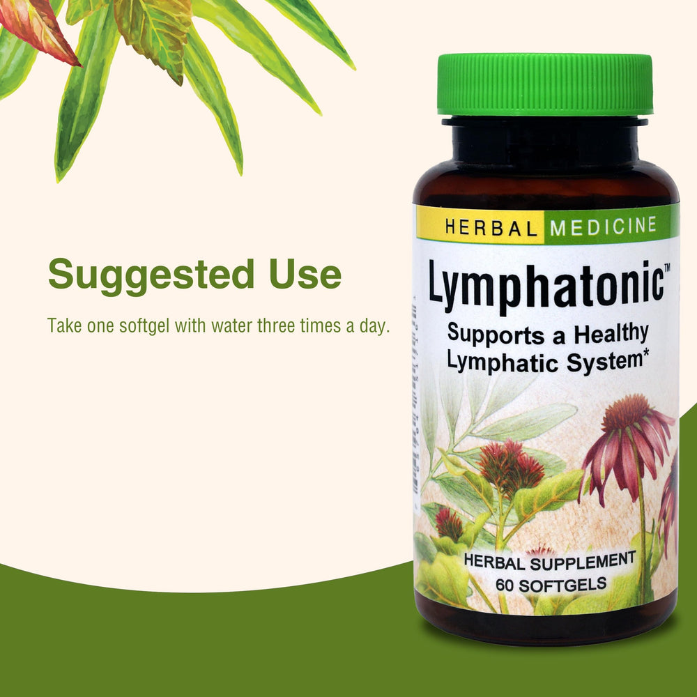Organic ingredients used in Lymphatonic SG
