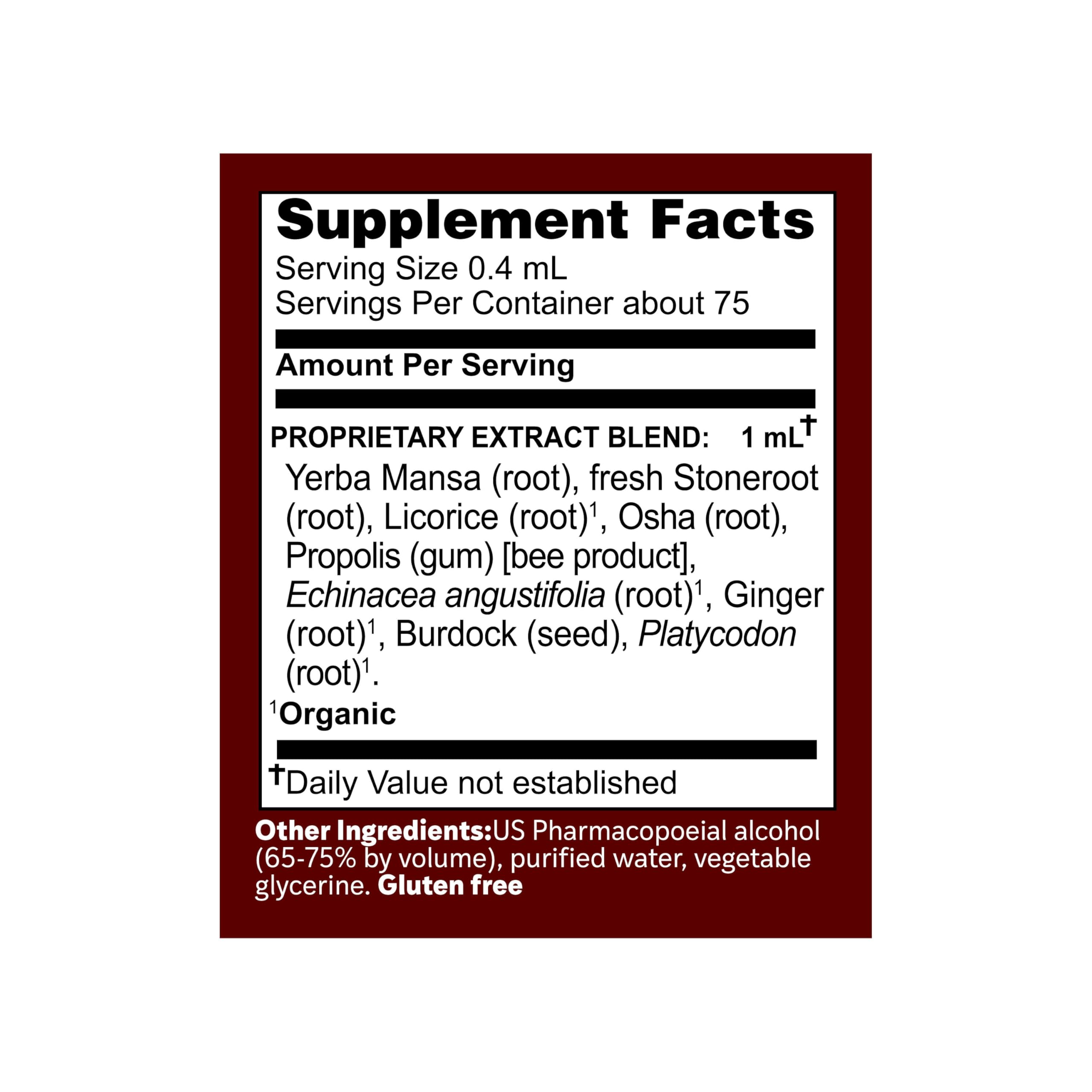 Lifestyle image with throat relief spray in hand