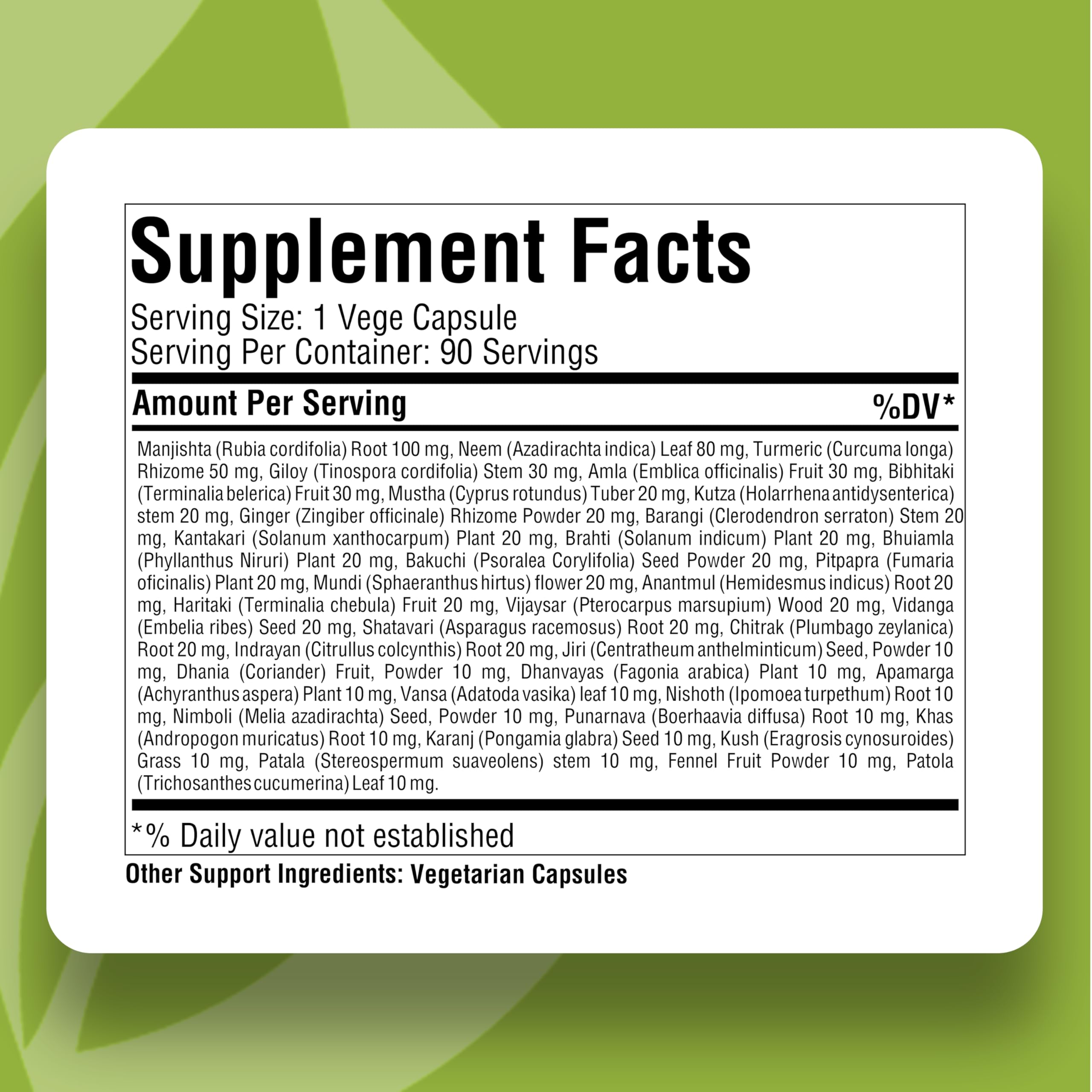 Herbsforever Manjishtadi Kwath daily-use image suggests easy everyday routine