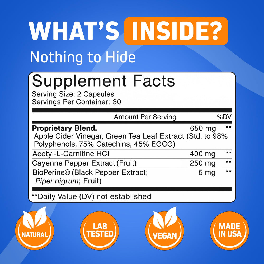 Herbtonics cayenne pepper extract captures heat to complement activity.