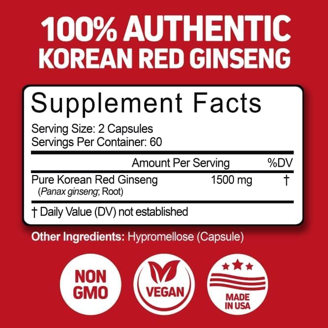 Illustration of Korean Red Panax Ginseng root