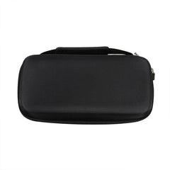 Exterior close-up of black EVA case with zipper