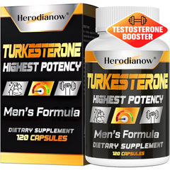 Herodianow testosterone booster bottle front supports muscle growth and recovery