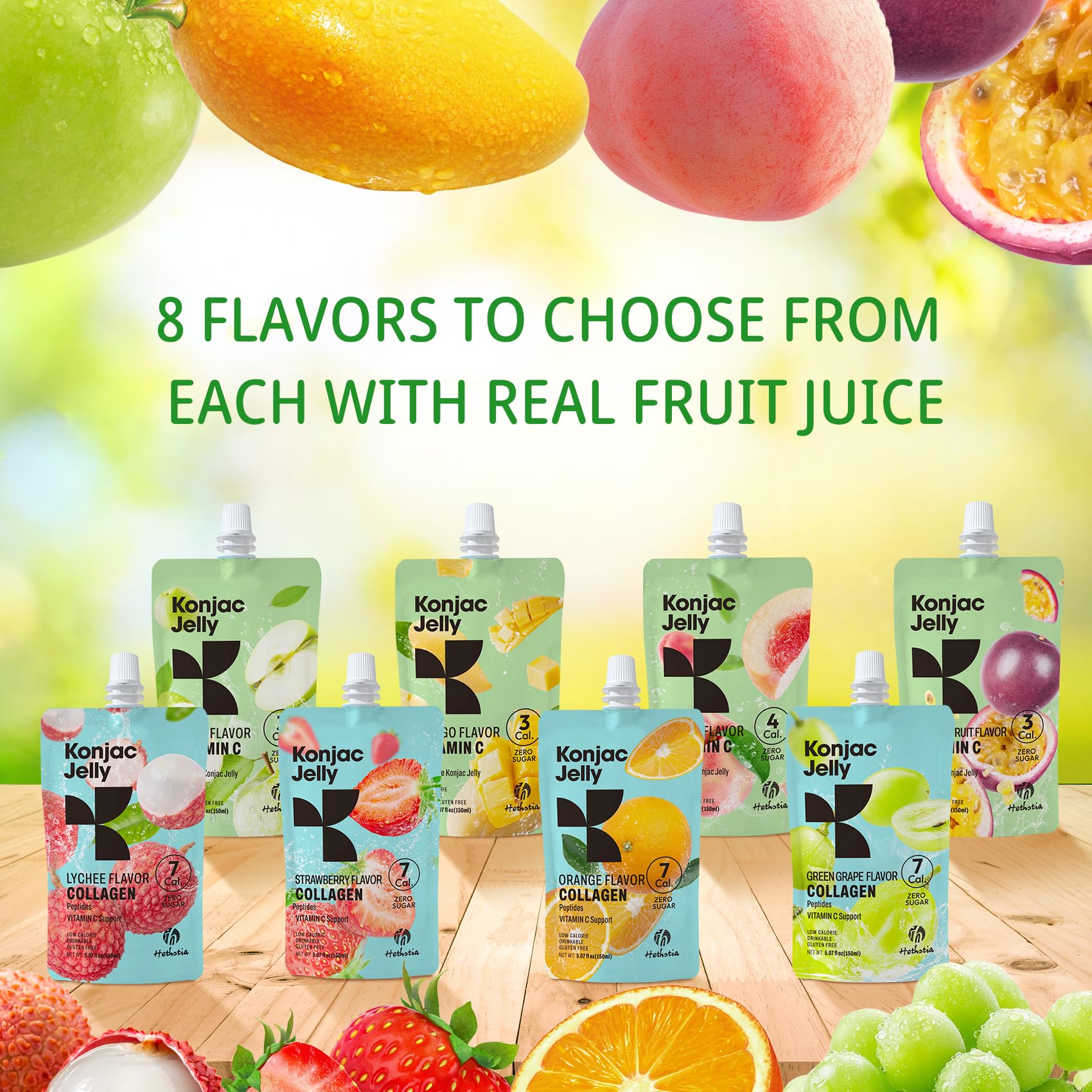 Jelly pouch held for convenient on-the-go snacking