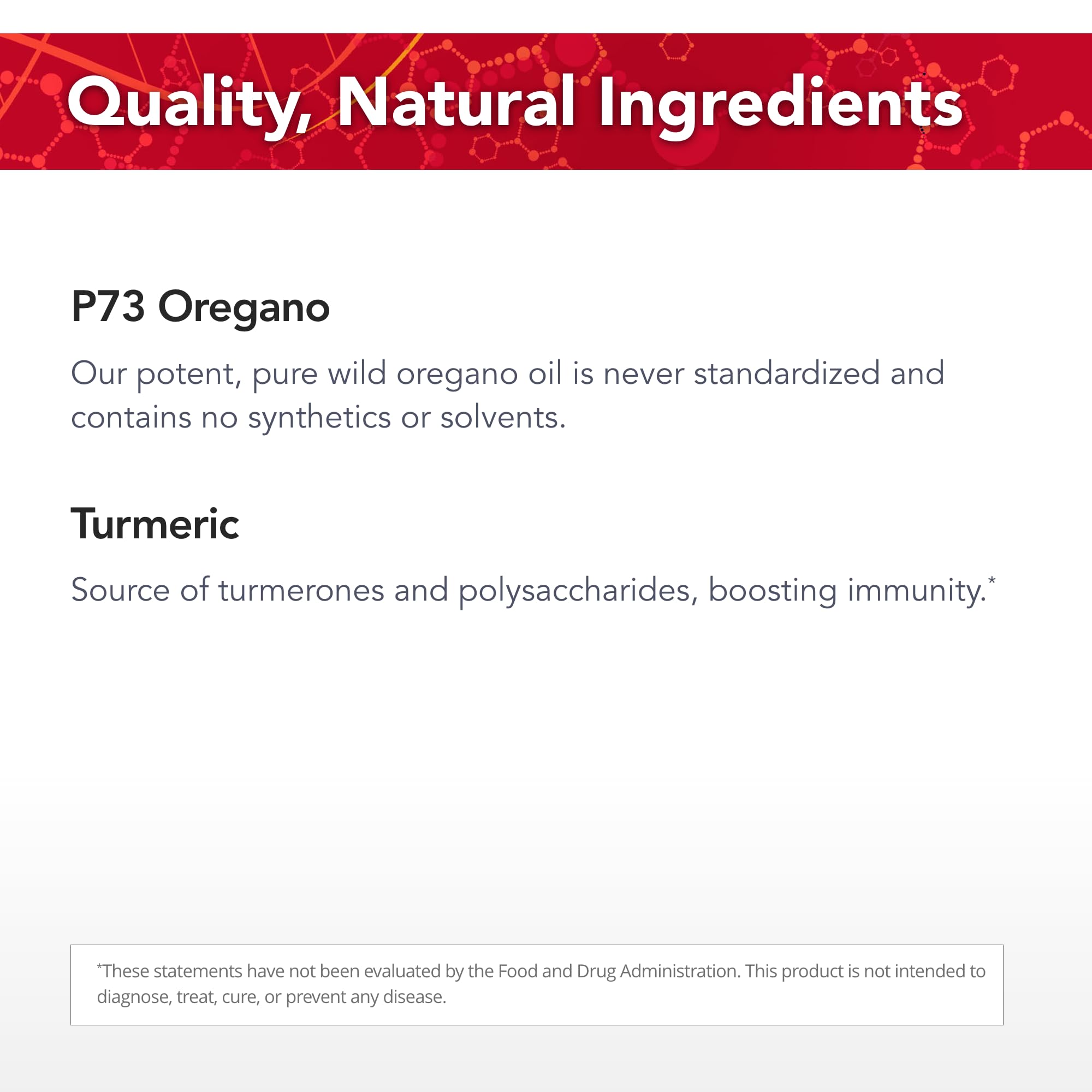 Hexane-free turmeric label