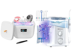 HEYAXA Water Dental Flosser device on a clean white surface